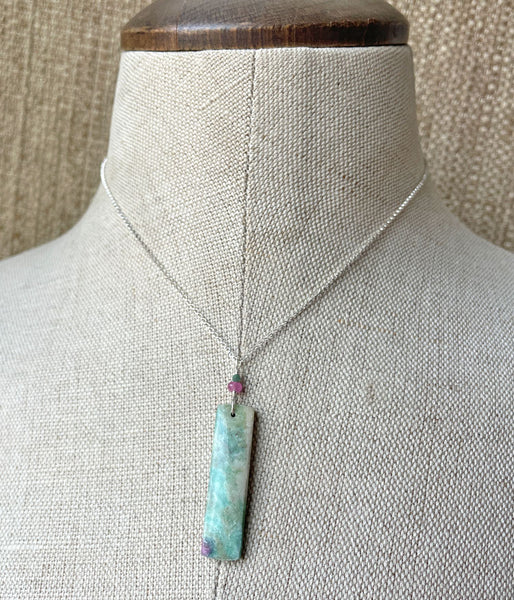 Earth's Watercolor Necklace