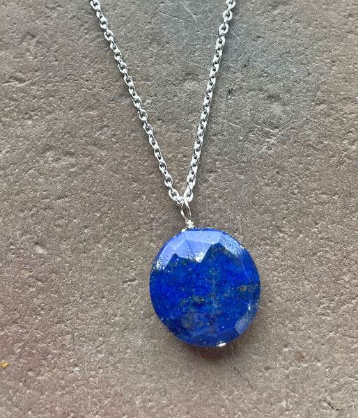 Simple Lapis Necklace