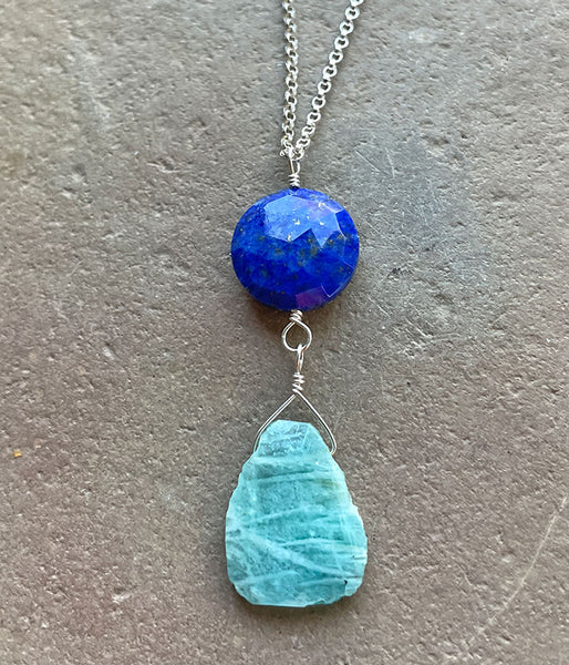Blue Formations Necklace