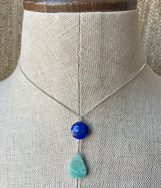 Blue Formations Necklace
