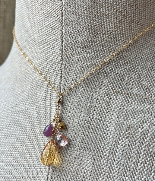 Sonoran Cluster Necklace