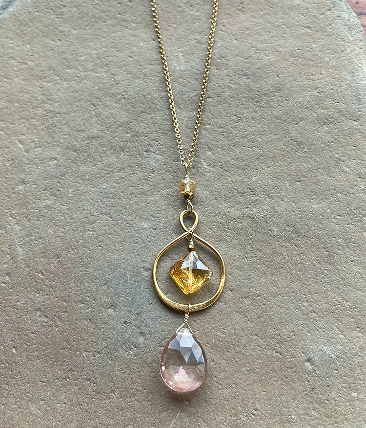 Wildflower Drop Necklace