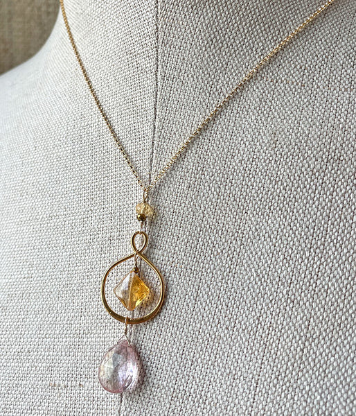 Wildflower Drop Necklace