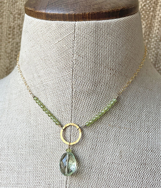 Shades of Green Necklace