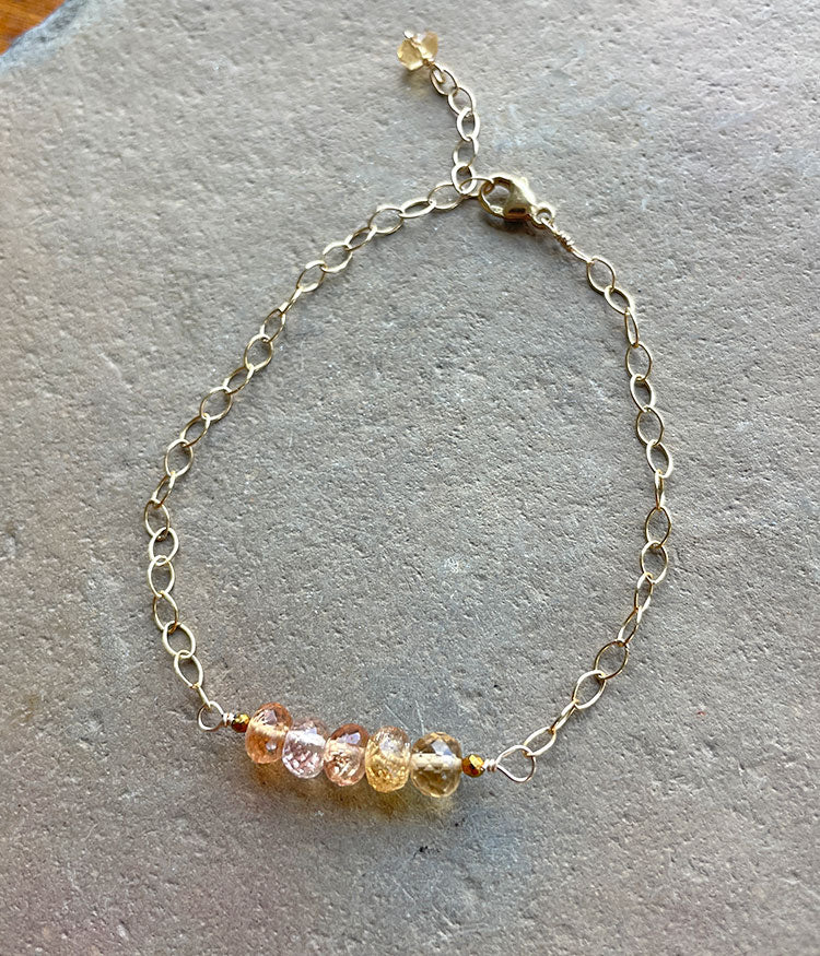 Imperial Topaz Bracelet