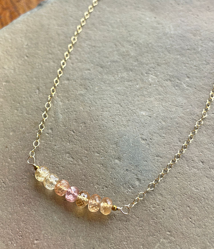 Imperial Topaz Necklace