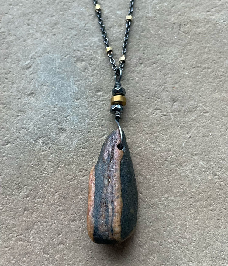 Layered Stone Necklace
