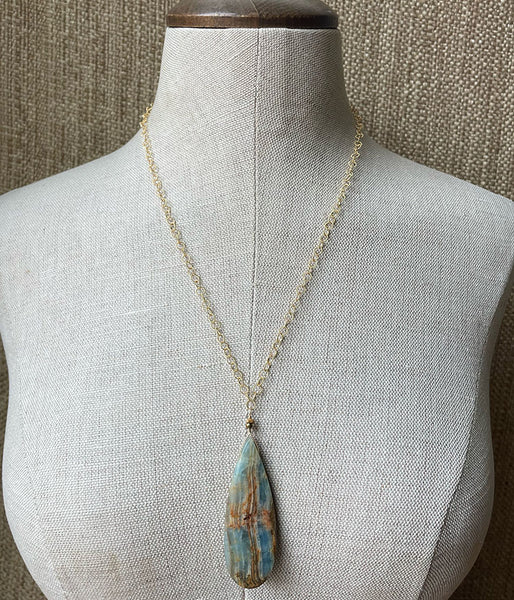 Intensely Blue Waters Necklace