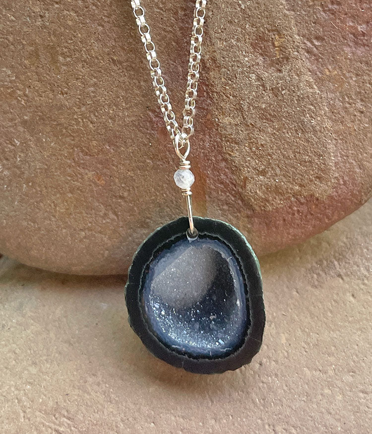 Moonlit Cloud Necklace