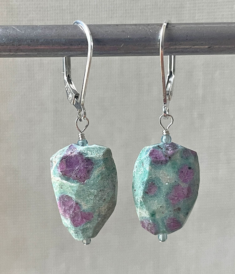 Fuchsite Earrings
