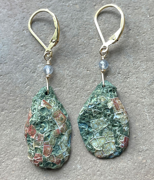 Fantastic Mini Geode Earrings