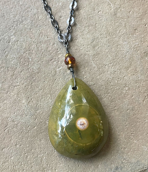 Eye of the Ocean Necklace