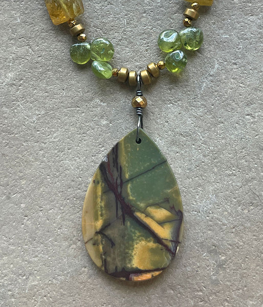 Fallen Leaves Necklace