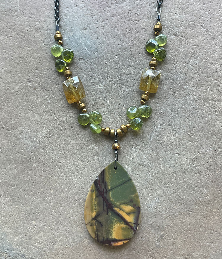 Fallen Leaves Necklace