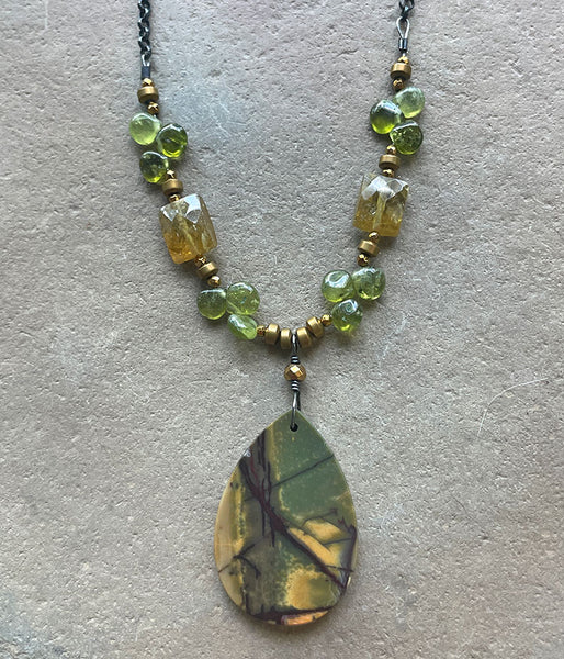 Fallen Leaves Necklace
