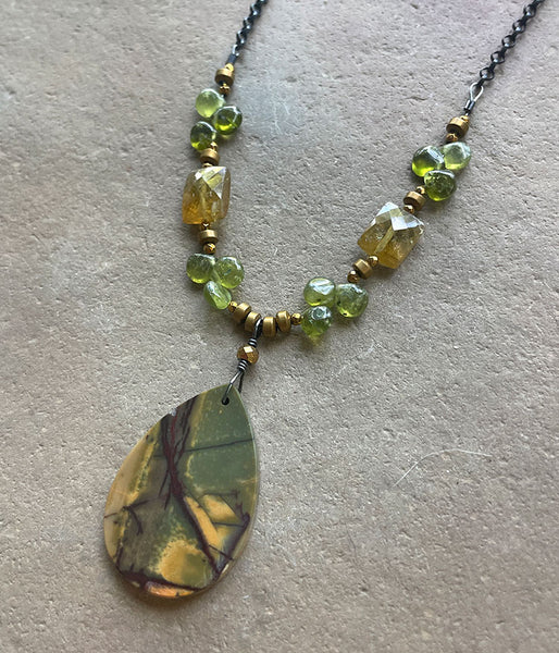 Fallen Leaves Necklace