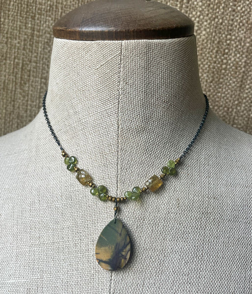 Fallen Leaves Necklace