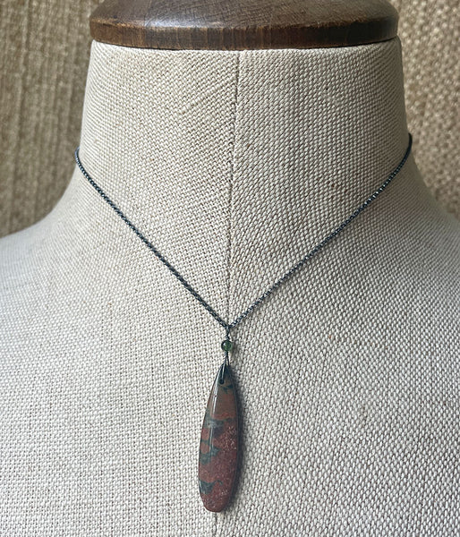Rusty Ocean Jasper Necklace