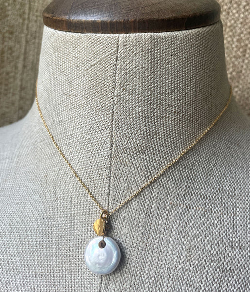 Pearl Sidecar Necklace