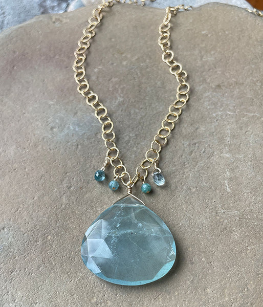 Tranquil Aquamarine Necklace