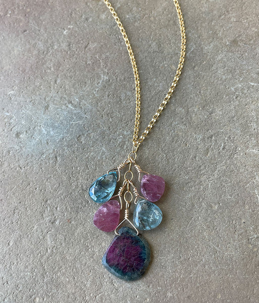 Serendipity Cluster Necklace