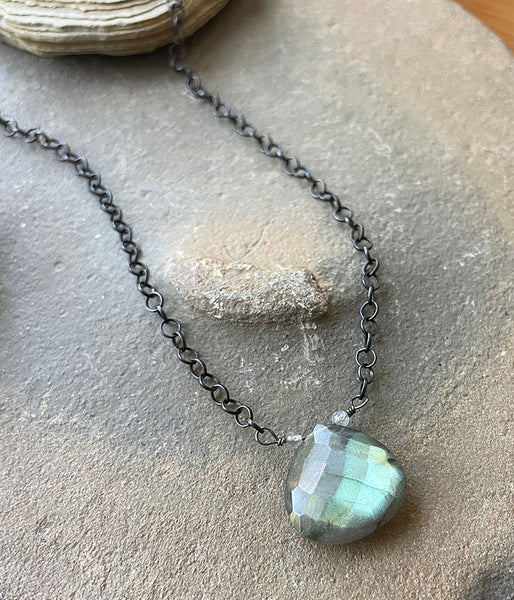 Labradorite Solitude Necklace