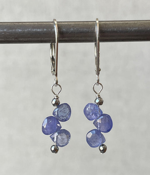 Tanzanite Stack Earrings