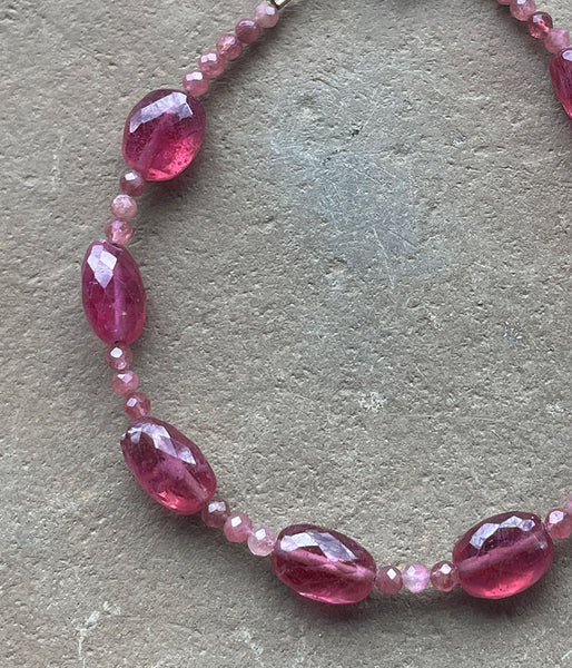 Pink Sapphire Nugget Bracelet