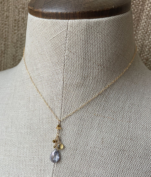 Sunny Day Cluster Necklace