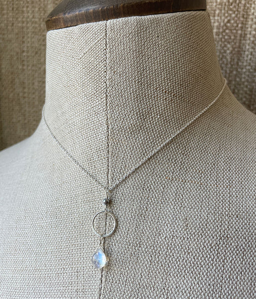 Reflective Circle Necklace