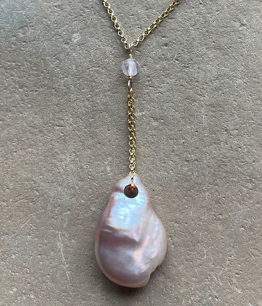 Organic Blush Pearl Drop