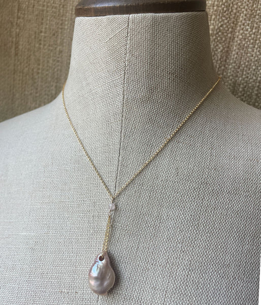 Organic Blush Pearl Drop