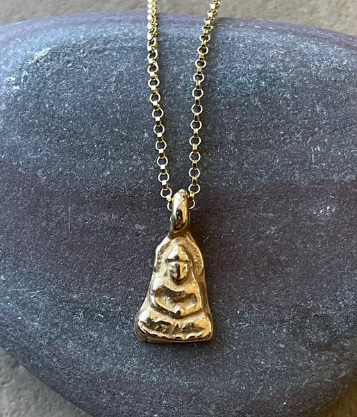 Golden Buddha Necklace