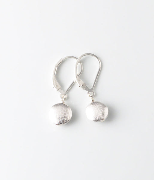 Brushed Sterling Earrings